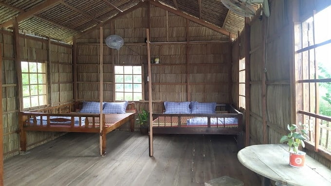 Homestay lưu trú tại Cồn Chim