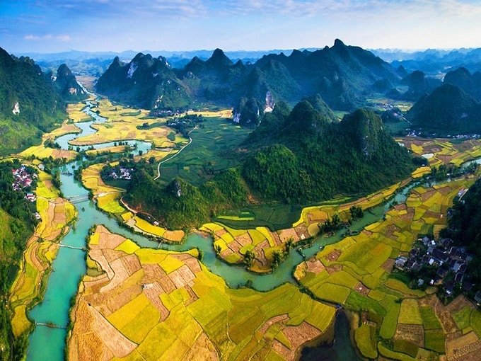 Khám phá 3 công viên địa chất toàn cầu ở Việt Nam 3 Công viên địa chất Non nước Cao Bằng vào danh sách 50 cảnh đẹp hấp dẫn nhất thế giới