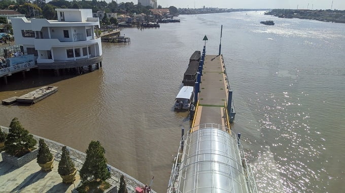 Cảng du thuyền Mỹ Tho (My Tho Marina) chính thức đi vào hoạt động công suất 4.000 khách/ngày 6 Khu vực neo đậu tàu thuyền phục vụ khách nội địa tham quan 4 cồn Long Lân Quy Phụng