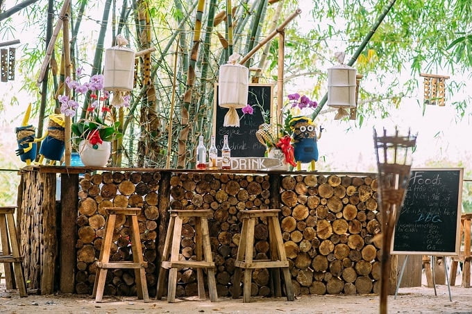 Khám phá con đường Tre tuyệt đẹp tại Hậu Giang - Bamboo Garden 5 Quầy thức uống tại vườn tre Bamboo Garden