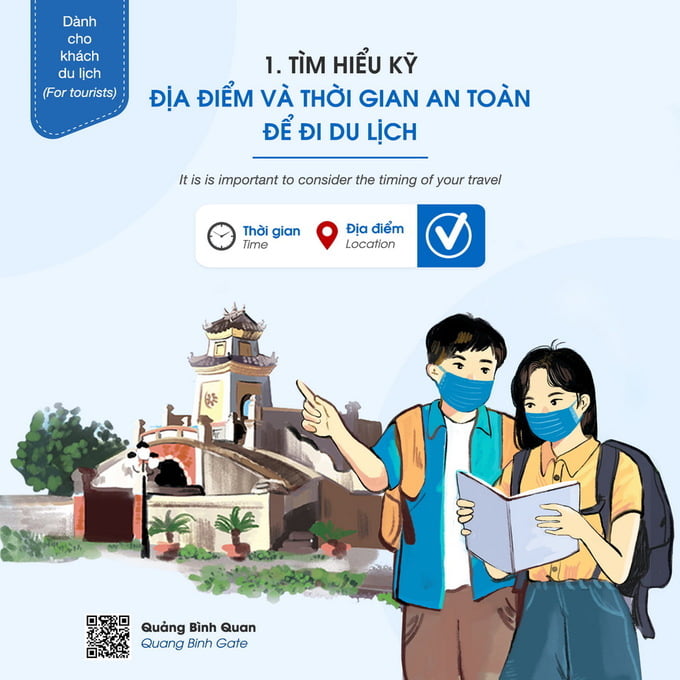 Bộ quy tắc ứng xử văn minh du lịch Quảng Bình 3 Quy tắc số 1