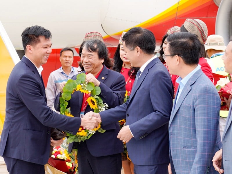 Đường bay thứ 2 đến Điện Biên của Vietjet chính thức khai trương 2 Chính thức khai trưởng đường bay thứ 2 đến Điện Biên của Vietjet vào ngày 1.3.2024