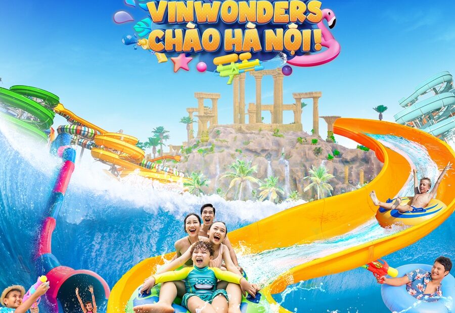 Khám phá VinWonders Wave Park & Water Park – thiên đường giải trí phía Đông Hà Nội